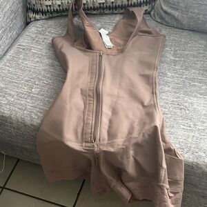 Seamless Tan Shapewear Bodysuit Colombia